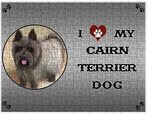 I Love My Cairn Terrier Dog Puzzle with Photo Tin (300 pc.)
