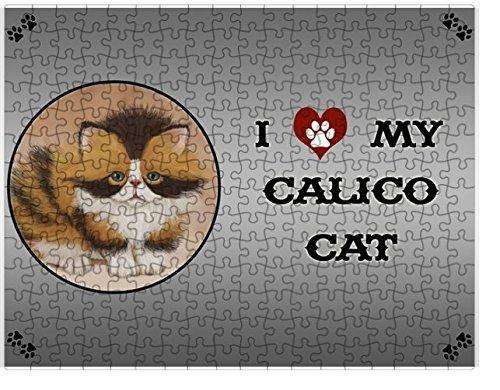 I Love My Calico Cat Puzzle with Photo Tin (300 pc.)