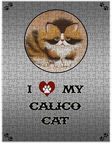 I Love My Calico Cat Puzzle with Photo Tin (300 pc.)