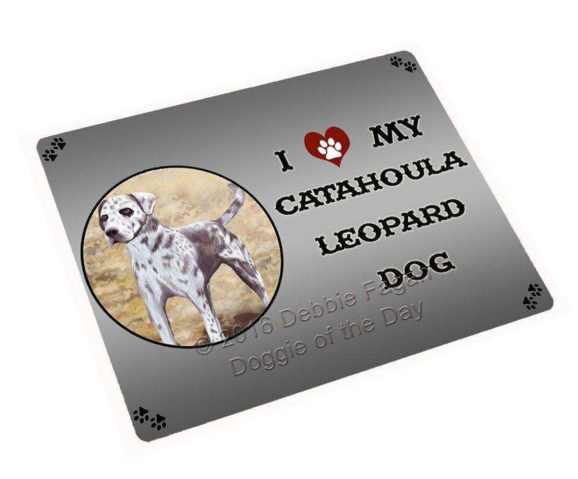 I Love My Catahoula Leopard Dog Magnet Mini (3.5" x 2")