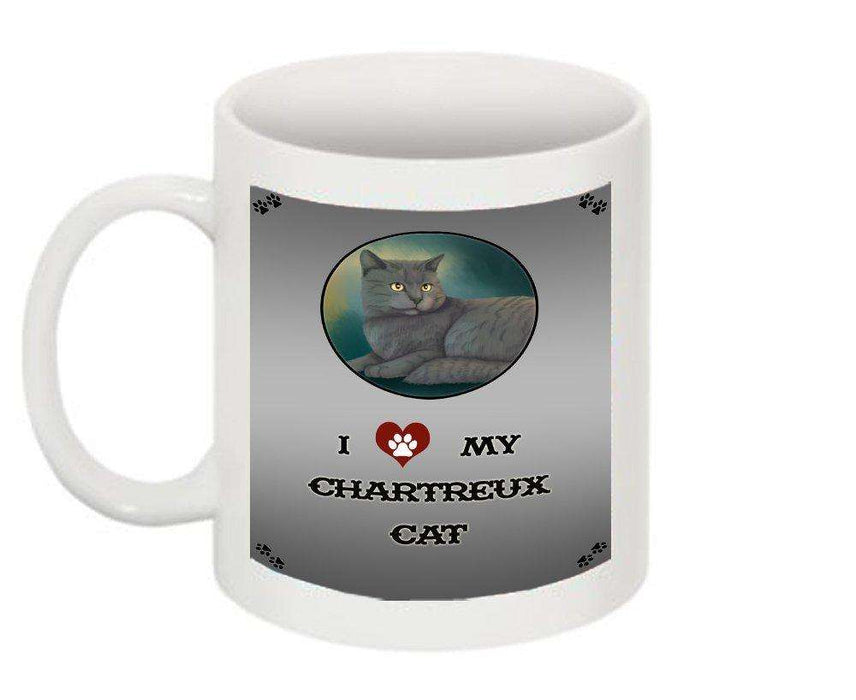 I Love My Chartreux Cat Mug