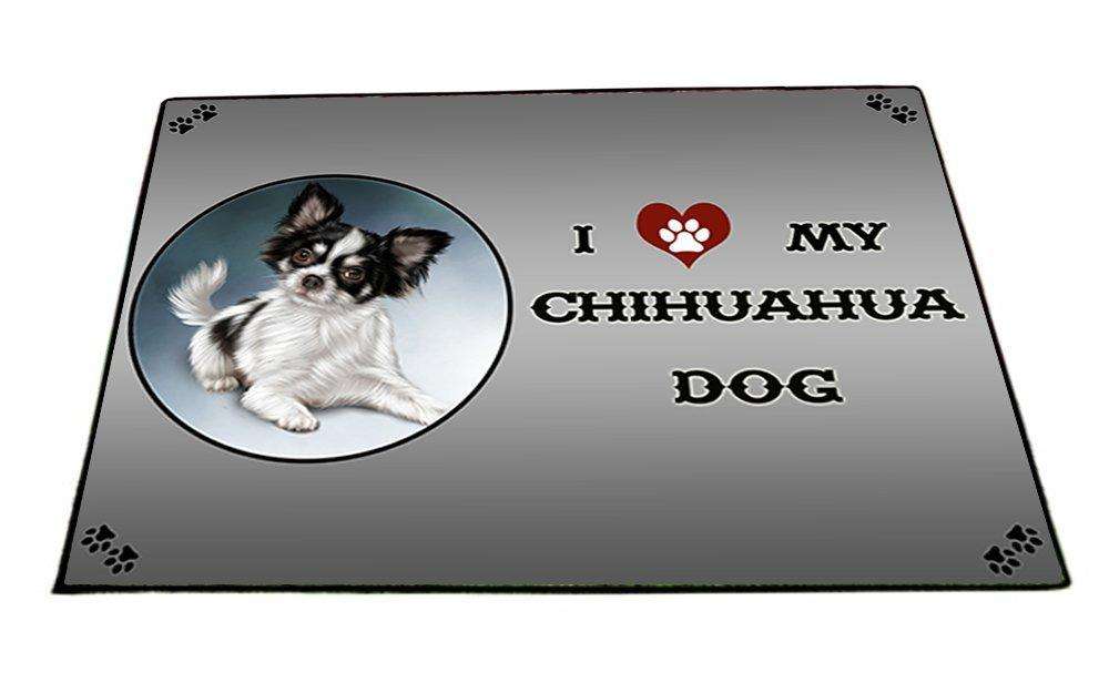 I Love My Chihuahua Dog Indoor/Outdoor Floormat