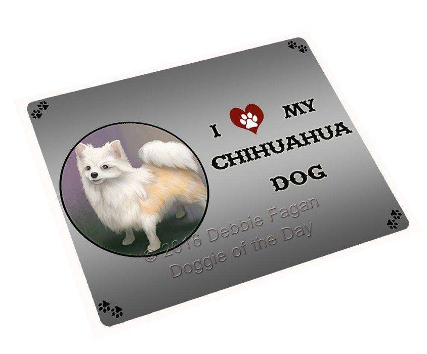 I Love My Chihuahua Dog Magnet Mini (3.5" x 2")