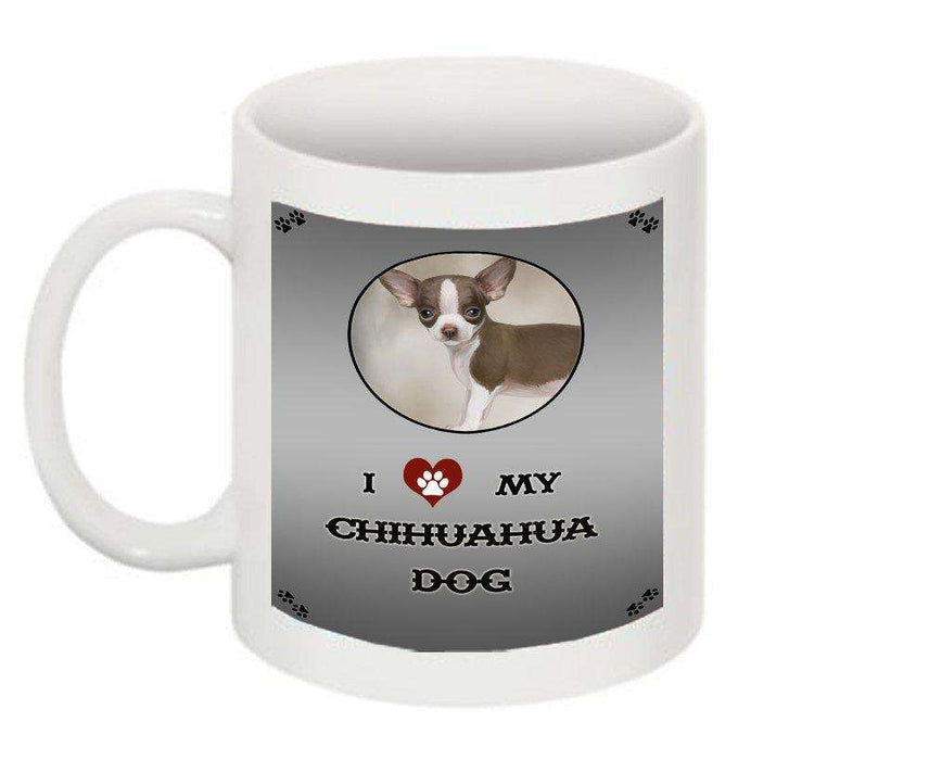 I Love My Chihuahua Dog Mug