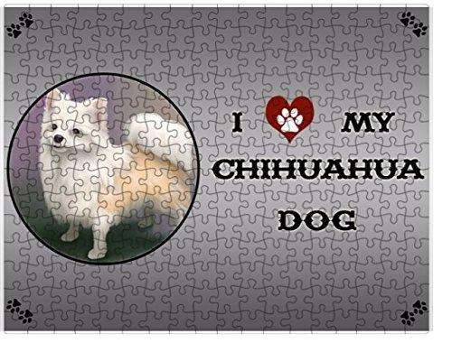 I Love My Chihuahua Dog Puzzle with Photo Tin (300 pc.)