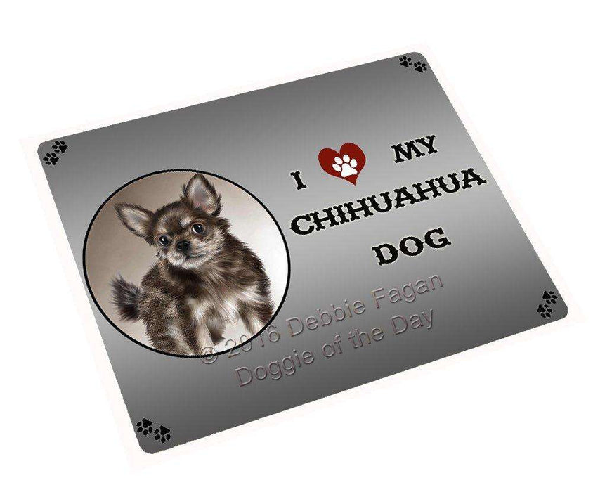 I Love My Chihuahua Puppy Dog Magnet Mini (3.5" x 2")
