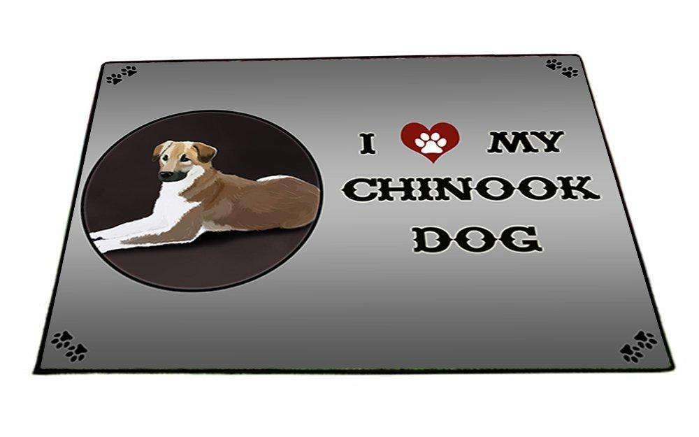 I Love My Chinook Dog Indoor/Outdoor Floormat