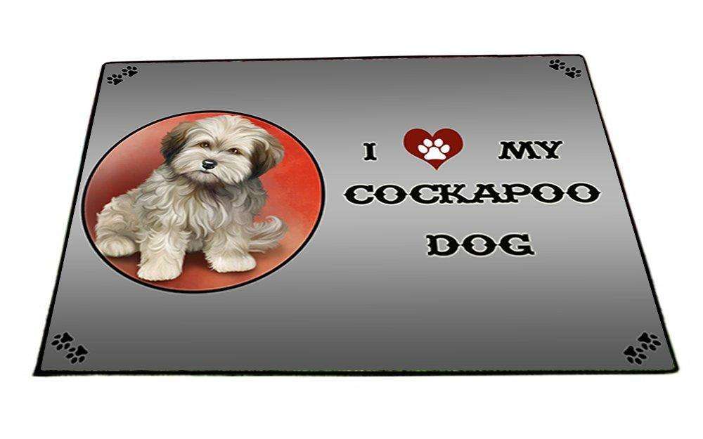I Love My Cockapoo Dog Indoor/Outdoor Floormat