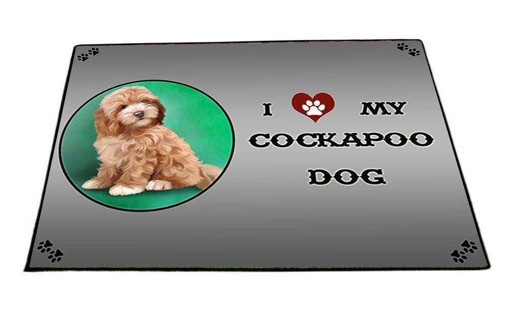 I Love My Cockapoo Dog Indoor/Outdoor Floormat