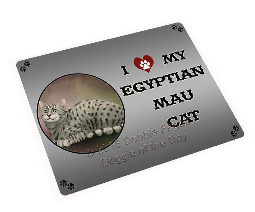 I Love My Egyptian Mau Cat Magnet Mini (3.5" x 2")