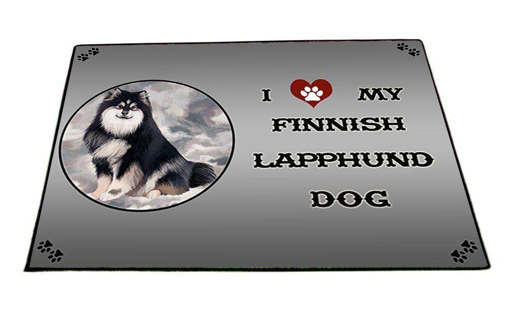 I Love My Finnish Lapphund Dog Indoor/Outdoor Floormat