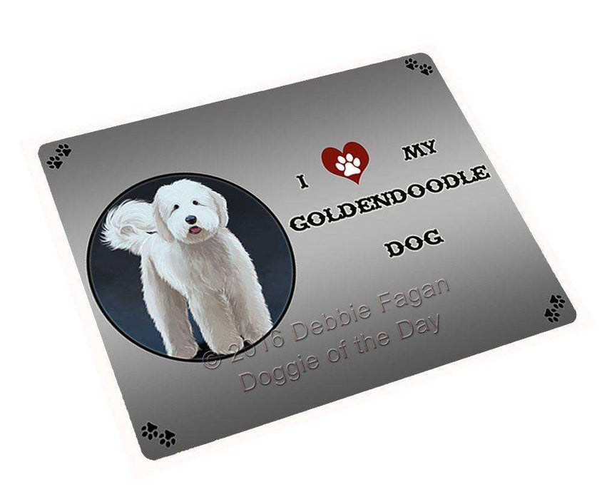 I Love My Goldendoodle Dog Large Refrigerator / Dishwasher Magnet