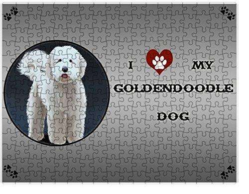 I Love My Goldendoodle Dog Puzzle with Photo Tin (300 pc.)