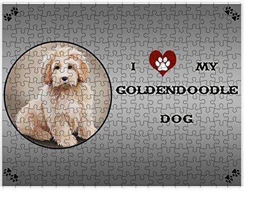 I Love My Goldendoodle Dog Puzzle with Photo Tin (300 pc.)
