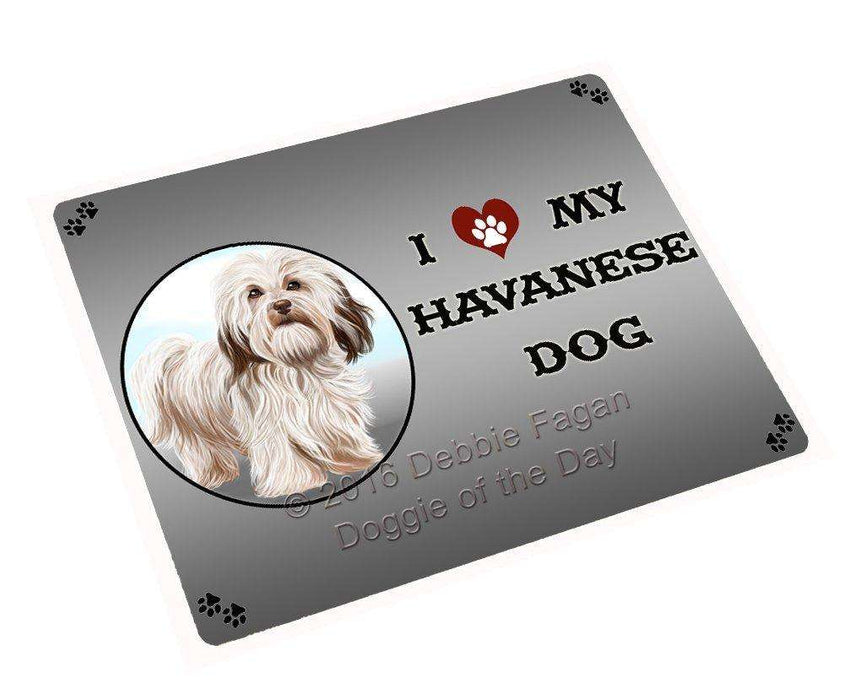I Love My Havanese Dog Magnet Mini (3.5" x 2")