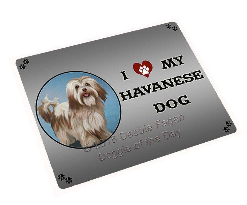 I Love My Havanese Dog Magnet Mini (3.5" x 2")
