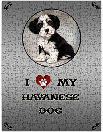 I Love My Havanese Dog Puzzle with Photo Tin (300 pc.)