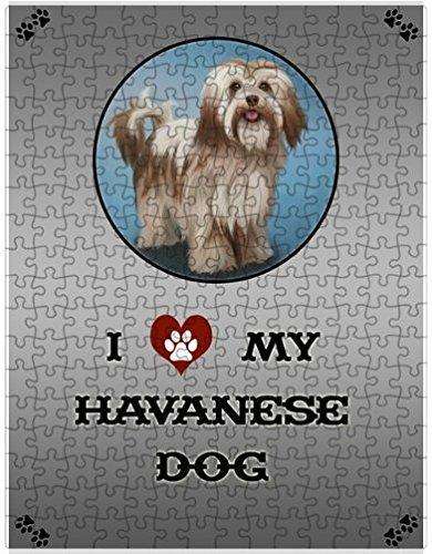I Love My Havanese Dog Puzzle with Photo Tin (300 pc.)