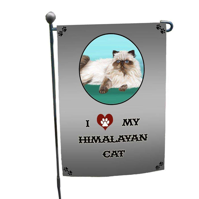 I Love My Himalayan Cat Garden Flag
