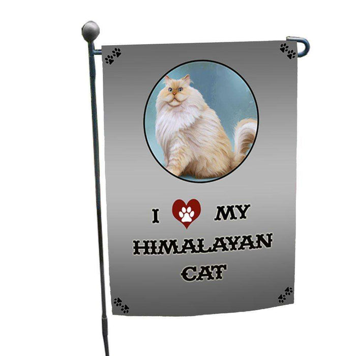 I Love My Himalayan Cat Garden Flag