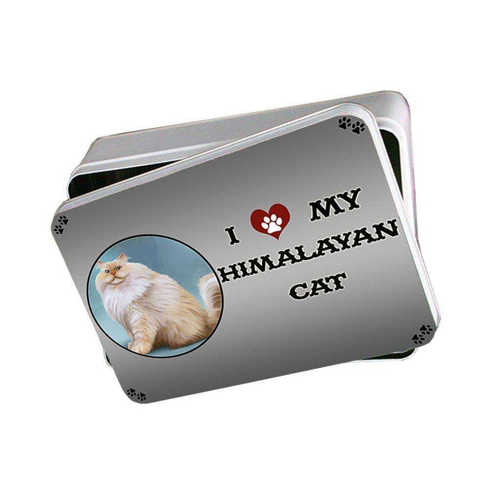 I Love My Himalayan Cat Photo Storage Tin