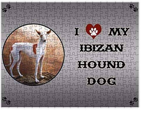 I Love My Ibizan Hound Dog Puzzle