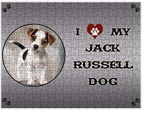 I Love My Jack Russell Dog Puzzle