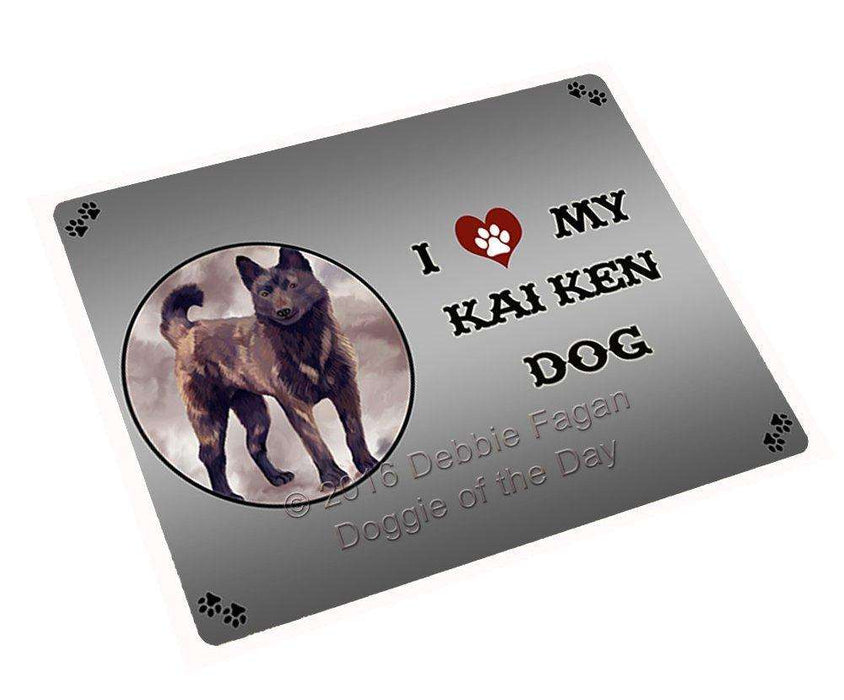 I Love My Kai Ken Dog Large Refrigerator / Dishwasher Magnet