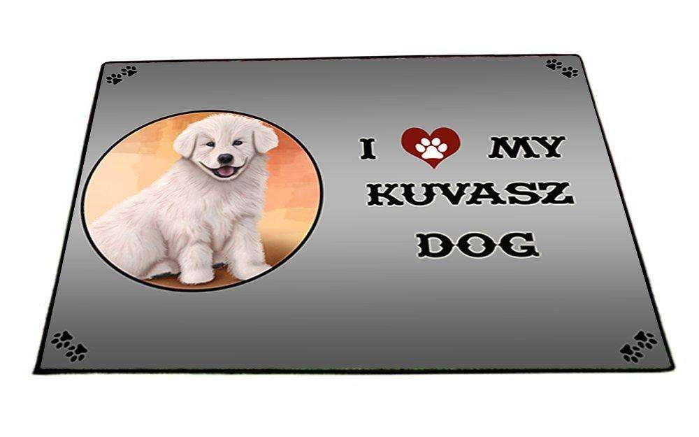 I Love My Kuvasz Dog Indoor/Outdoor Floormat