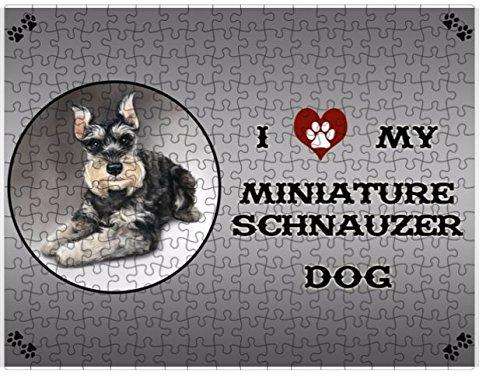 I Love My Miniature Pinscher Dog Puzzle
