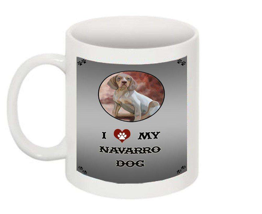 I Love My Navarro Dog Mug