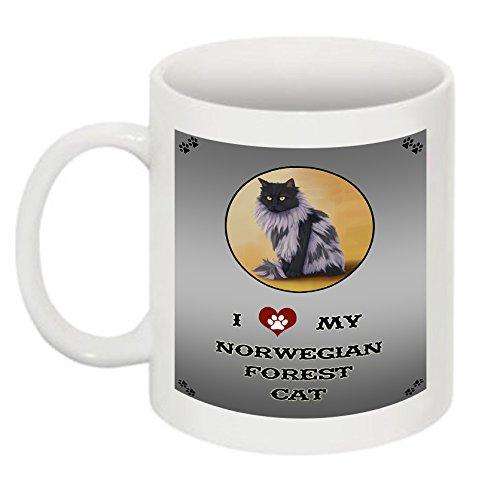 I Love My Norwegian Forest Cat Mug