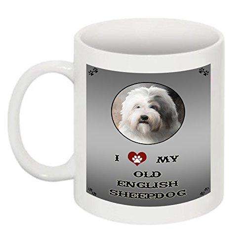 I Love My Old English Sheep Dog Mug