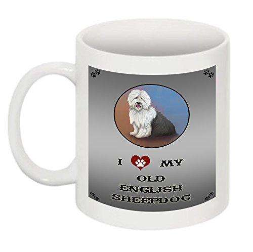 I Love My Old English Sheep Dog Mug