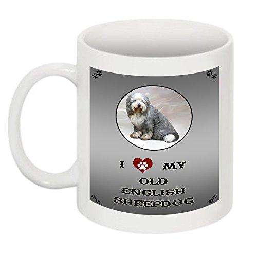 I Love My Old English Sheep Dog Mug