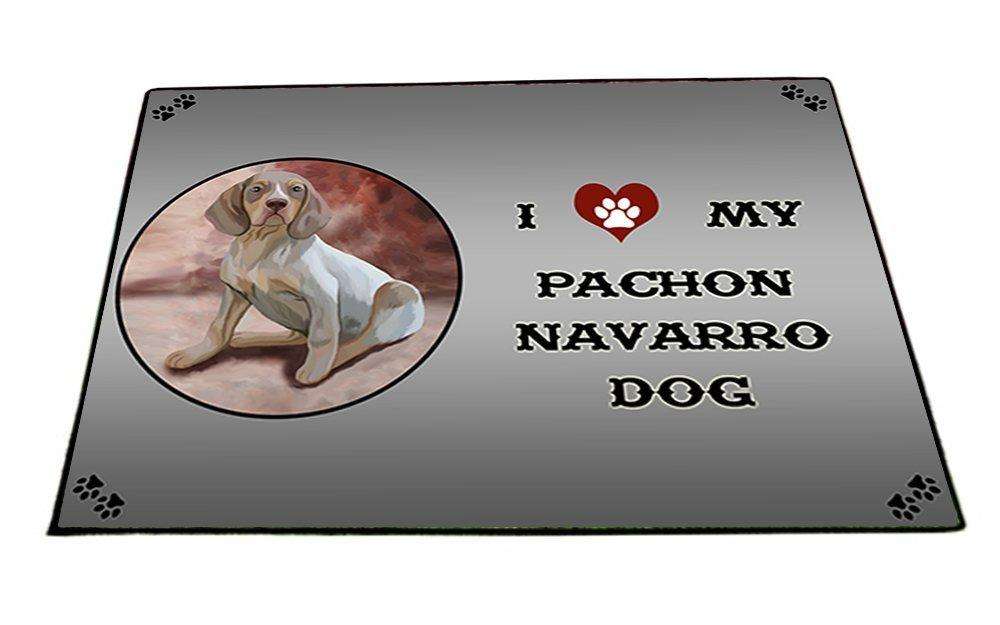 I Love My Pachon Navarro Dog Indoor/Outdoor Floormat