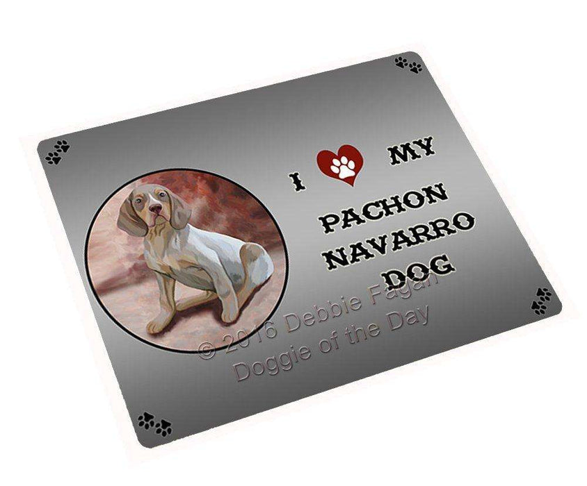 I Love My Pachon Navarro Dog Large Refrigerator / Dishwasher Magnet