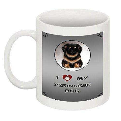 I Love My Pekingese Dog Mug