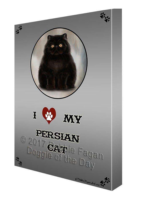 I Love My Persian Cat Canvas Wall Art D217