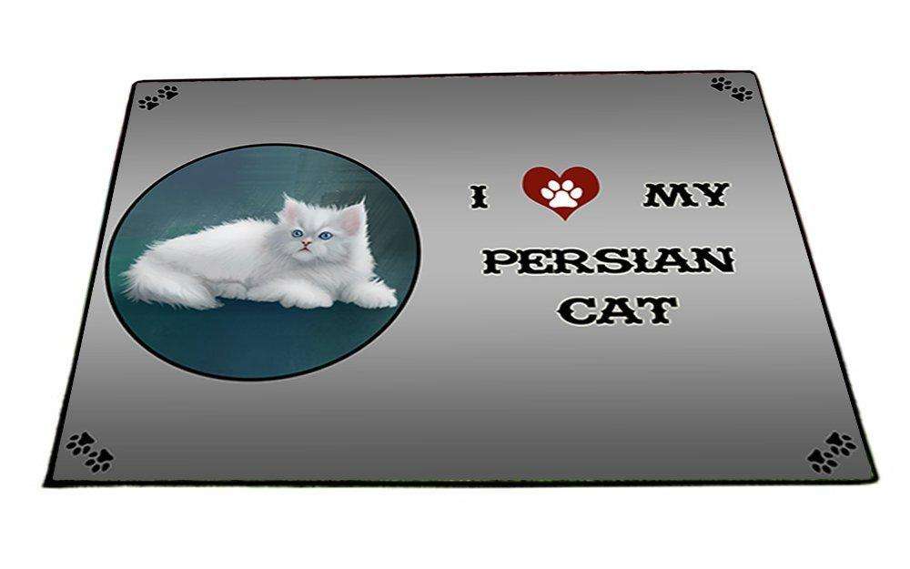 I Love My Persian Cat Indoor/Outdoor Floormat