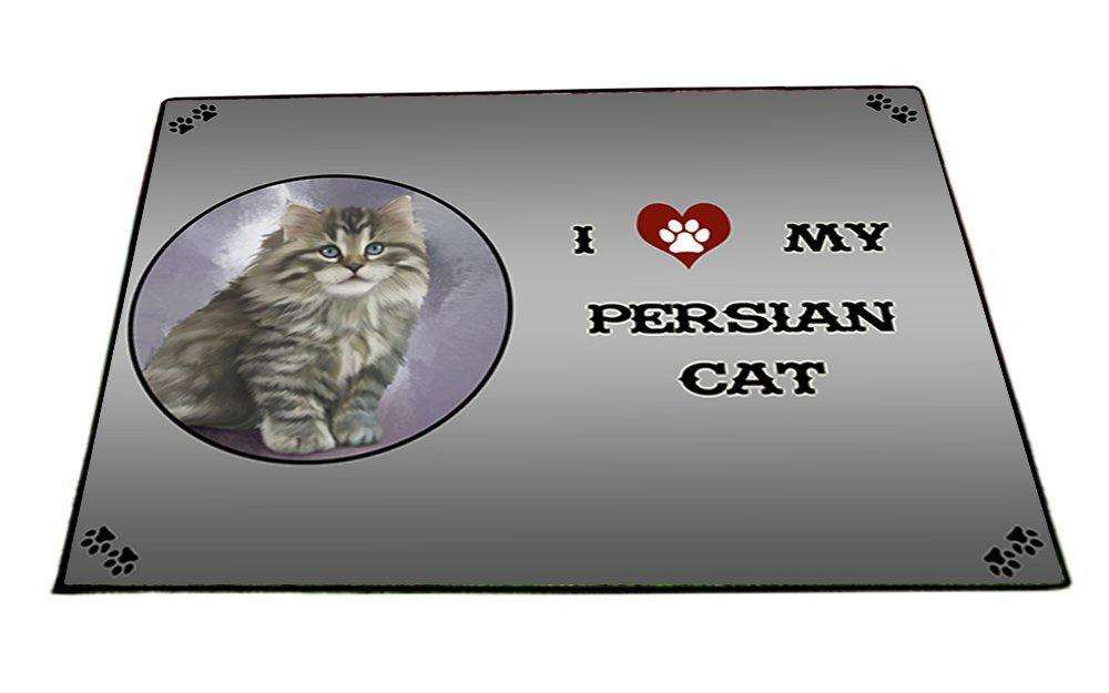 I Love My Persian Cat Indoor/Outdoor Floormat