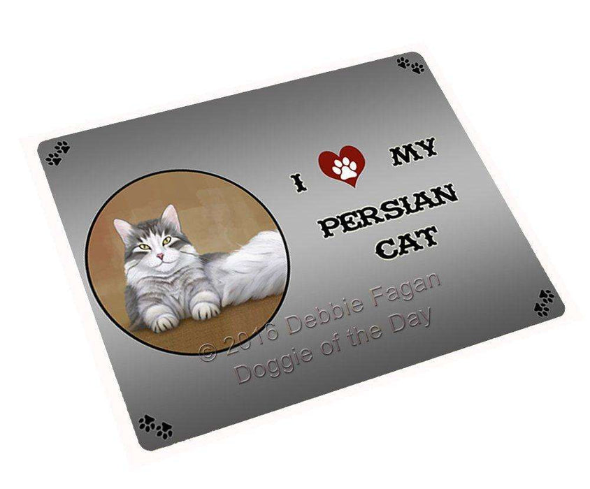 I Love My Persian Cat Large Refrigerator / Dishwasher Magnet
