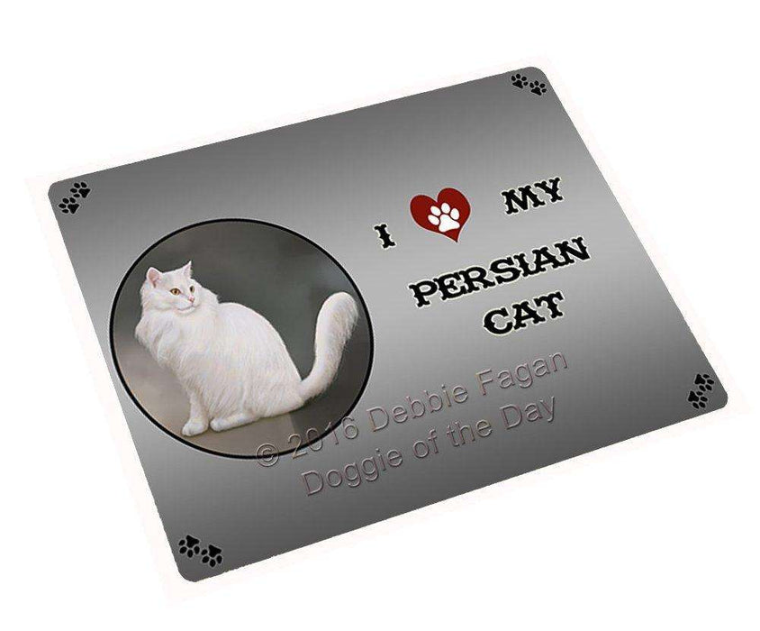 I Love My Persian Cat Large Refrigerator / Dishwasher Magnet