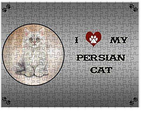 I Love My Persian Cat Puzzle with Photo Tin