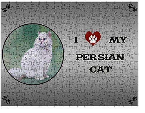 I Love My Persian Cat Puzzle