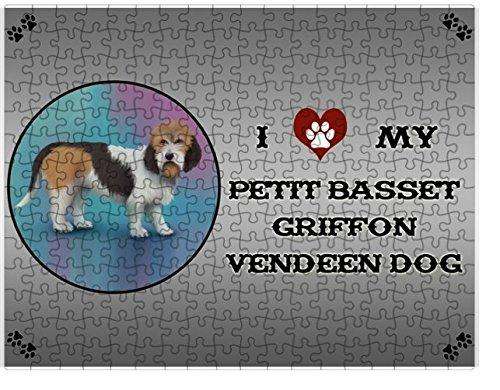 I Love My Petit Basset Griffon Vendeen Dog Puzzle