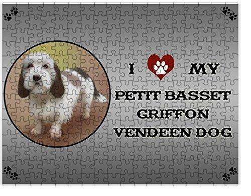 I Love My Petit Basset Griffon Vendeen Dog Puzzle