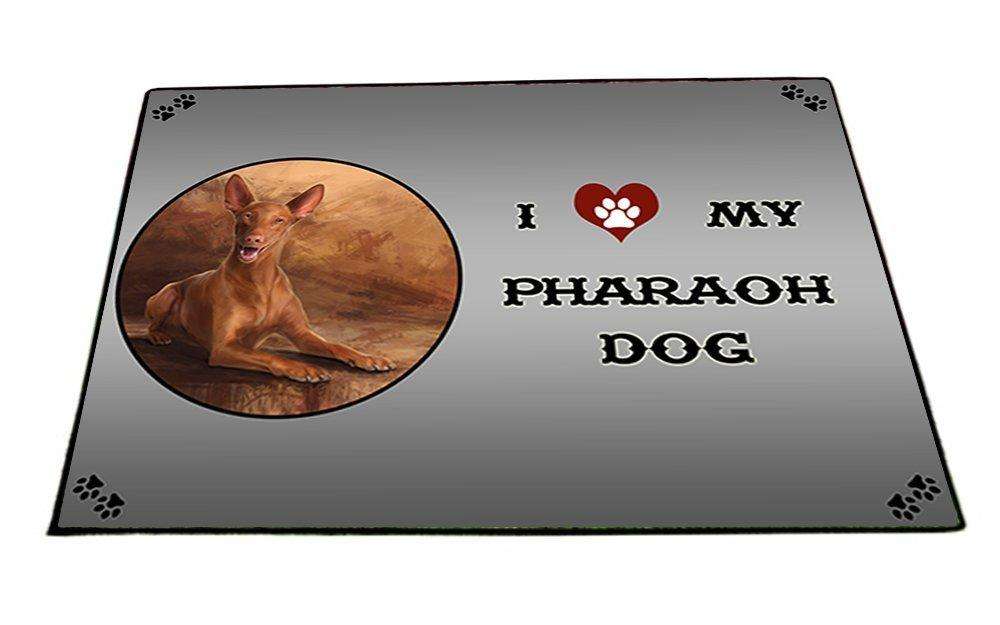 I Love My Pharaoh Dog Indoor/Outdoor Floormat