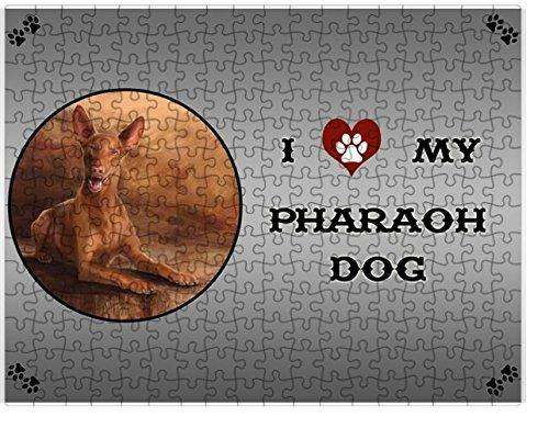 I Love My Pharaoh Dog Puzzle