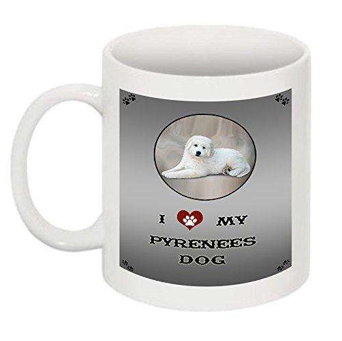 I Love My Pyrenees Dog Mug